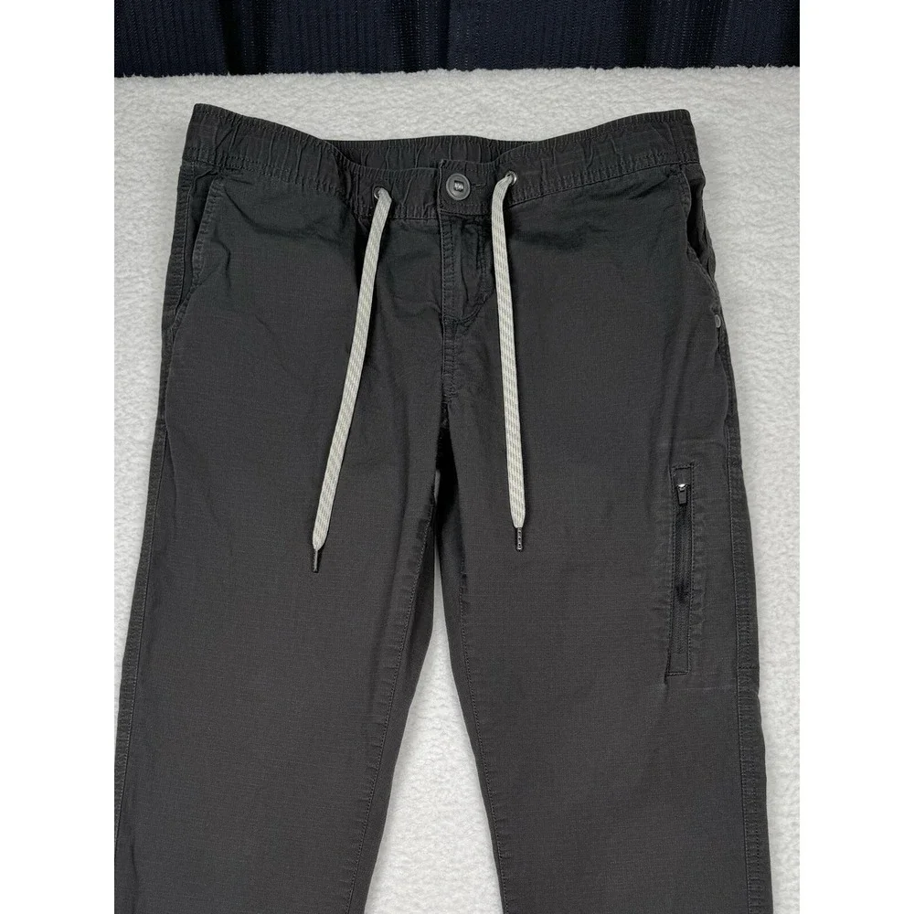 Vuori Ripstop Climber Men Pants Slim Drawstrings Gray - Men's size? - Fits 30x28